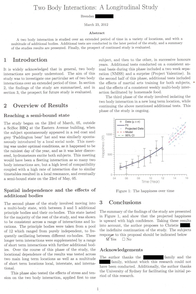 Illustration for article titled Physicist proposes to his physicist girlfriend in the form of an academic paper